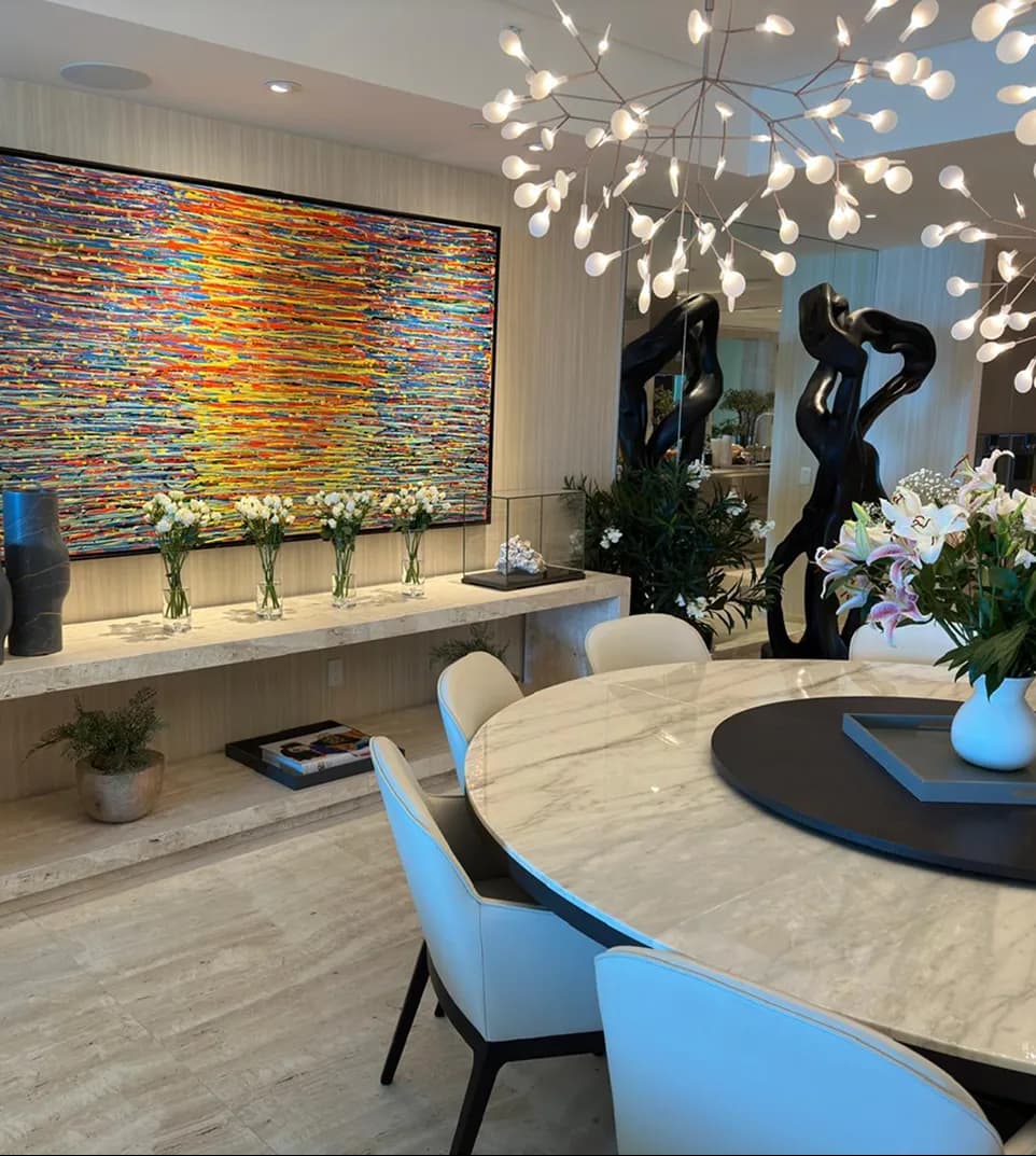 Luxury dining room